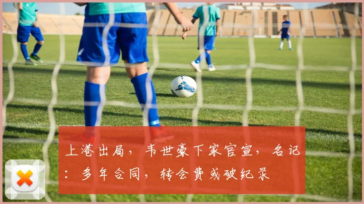 上港出局，韦世豪下家官宣，名记：多年合同，转会费或破纪录